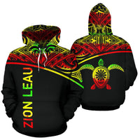 Zion leau All Over Hoodie PP1282 - Polynesian Pride