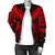 Hawaiian Kanaka Polynesian Women's Bomber Jacket Active Red - Polynesian Pride