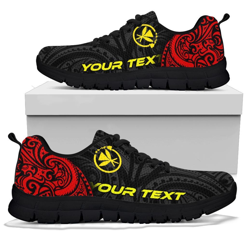 Polynesian Custom Personalised Hawaii Sneakers - Hawaiian Spirit - Polynesian Pride