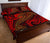 Samoa Quilt Bed Set - Red Shark Polynesian Tattoo - Polynesian Pride