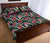 Hawaii Quilt Bed Set Tropical Flowers Palm And Leaves AH - Polynesian Pride