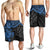 Kosrae Polynesian Shorts (Men) - Blue Turtle - Polynesian Pride