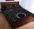 Cook Island Quilt Bed Set - Seal With Polynesian Tattoo Style ( Black) - Polynesian Pride