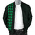 Hawaii Kakau Polynesian Turtle Map Men's Bomber Jacket - Green - Polynesian Pride