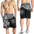 Northern Mariana Islands Polynesian Shorts (Men) - White Turtle - Polynesian Pride