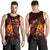 Polynesian Hawaii Men's Tank Top - Legend of Samoa (Red) - Polynesian Pride