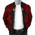 Marquesas Islands Men Bomber Jackets - Polynesian Tattoo Red - Polynesian Pride