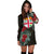 Fiji Hoodie Dress - Fiji Flag Hibiscus - Polynesian Pride