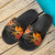 Hawaii Slide Sandals - Gold Plumeria - Polynesian Pride