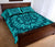 Hawaiian Quilt Turtle Pattern New Blue Quilt Bed Set - Skin Style - AH - Polynesian Pride