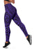 Polynesian Hawaiian Style Tribal Tattoo Violet Hawaii Women's Leggings AH - Polynesian Pride