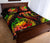 Samoa Polynesian Quilt Bed Set - Reggae Plumeria - Polynesian Pride