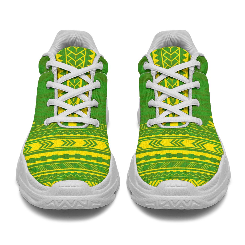 Kanaka Maoli Chunky Sneakers - Polynesian Chief Flag Version - Polynesian Pride
