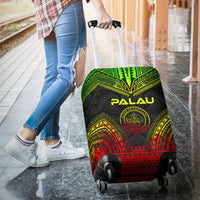 Palau Polynesian Chief Luggage Cover - Reggae Version - Polynesian Pride