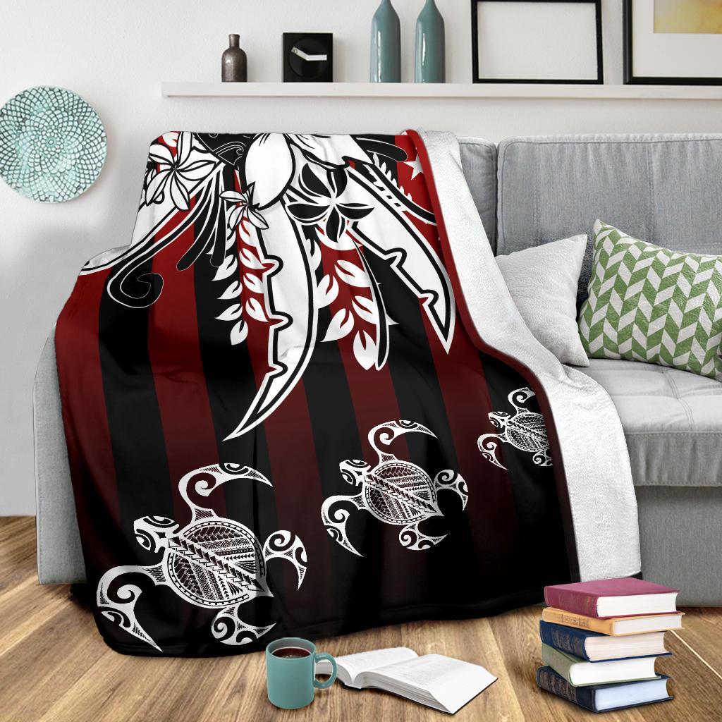 Kosrae State Premium Blanket - Vertical Stripes Style - Polynesian Pride