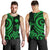 Nauru Men's Tank Top - Green Tentacle Turtle - Polynesian Pride