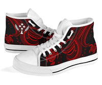 Kosrae High Top Shoes - Red Turtle - Polynesian Pride