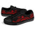 Nauru Low Top Canvas Shoes - Red Tentacle Turtle - Polynesian Pride