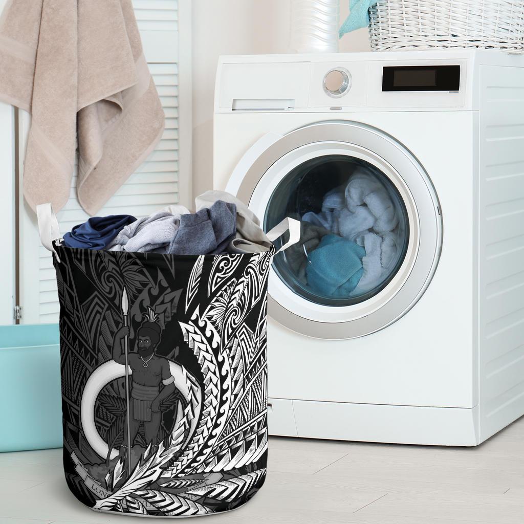 Vanuatu Laundry Basket - Custom Personalised Wings Style - Polynesian Pride
