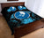 Yap Polynesian Quilt Bed Set Hibiscus Blue - Polynesian Pride