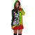 Federated States of Micronesia Women's Hoodie Dress Reggae - Turtle With Hook - Polynesian Pride