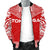 Tonga Flag Polynesian Chief Men's Bomber Jacket - Polynesian Pride