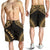 Northern Mariana Islands Men's Shorts - Polynesian Chief Gold Version - Polynesian Pride