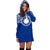 Nauru Women Hoodie Dress - Nauru Coat Of Arms Polynesian Flag Color - Polynesian Pride