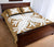 Hawaiian Quilt Bed Set Royal Pattern - Gold - A2 Style - Polynesian Pride