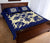 Hawaiian Quilt Bed Set Royal Pattern - Blue - Polynesian Pride