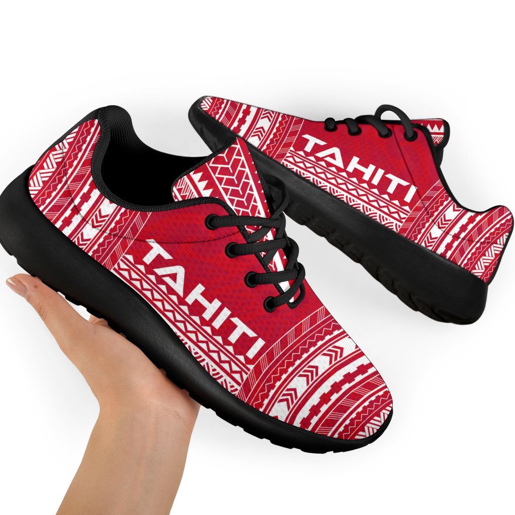 Tahiti Sporty Sneakers - Polynesian Chief Flag Version - Polynesian Pride