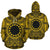 Cook Islands ll Over Hoodie Cook Islands Coat of rms Polynesian Gold Black - Polynesian Pride