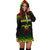 Turtle Custom Personalised Women's Hoodie Dress - Polynesian Reggae Fog - Polynesian Pride