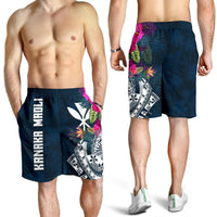 Hawaii Men's Shorts - Polynesian Hibiscus with Summer Vibes - Polynesian Pride