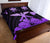 Hawaiian Kanaka Quilt Bed Set Hibiscus Polynesian Love Violet - Polynesian Pride