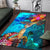 Hawaii Area Rug - Sea Turtle Coral Treasure - Polynesian Pride