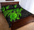 Cook Islands Polynesian Quilt Bed Set - Green Turtle - Polynesian Pride