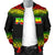 Federated States Of Micronesia Men's Bomber Jacket - Fog Reggae Style - Polynesian Pride