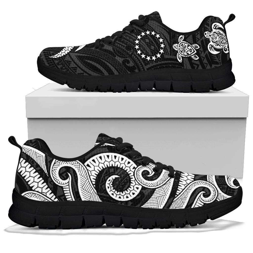 Cook Islands Sneakers - White Tentacle Turtle - Polynesian Pride
