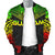 Guam Polynesian Chief Men's Bomber Jacket - Reggae Version - Polynesian Pride