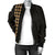 Hawaii Kakau Polynesian Anchor Women's Bomber Jacket - Gold - Polynesian Pride