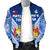 Mate Ma'a Tonga Rugby Men's Bomber Jacket Polynesian Creative Style - Blue - Polynesian Pride