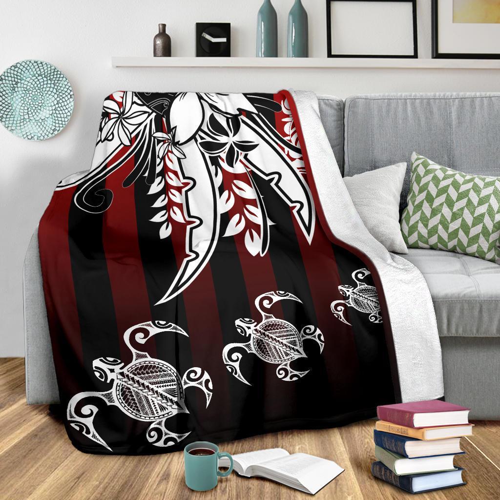 New Caledonia Premium Blanket - Vertical Stripes Style - Polynesian Pride