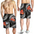 Polynesian Hawaii Men Shorts - Black Plumeria - Polynesian Pride