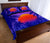 Hawaii Summer Sunset Kanaka Kakau Quilt Bed Set - Polynesian Pride