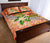 Hawaii Turtle Plumeria Polynesian Quilt Bed Set - Mira Style - AH - Polynesian Pride