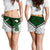 New Zealand Maori Rugby Women Shorts Pride Version - White - Polynesian Pride