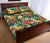 Hawaii Quilt Bed Set Tropical Leaves Flowers And Birds Floral jungle AH - Polynesian Pride