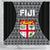 Fiji Shower Curtains - Tapa Pattern Sport Style - Polynesian Pride