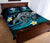 Hawaii Turtle Plumeria Polynesian Quilt Bed Set - Mela Style - Polynesian Pride